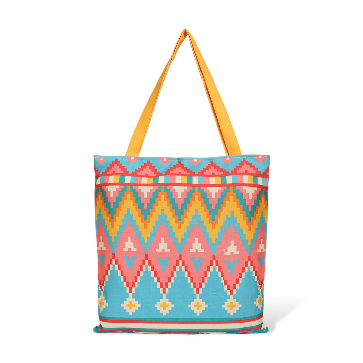 Vibrant Art Cotton Canvas Tote Bags 4