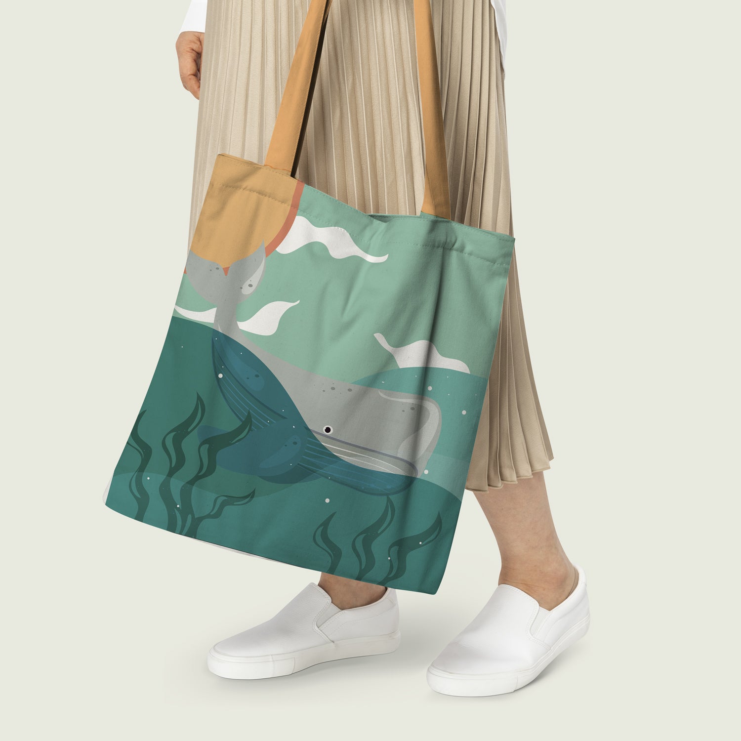 Ocean Theme Tote Bag 4