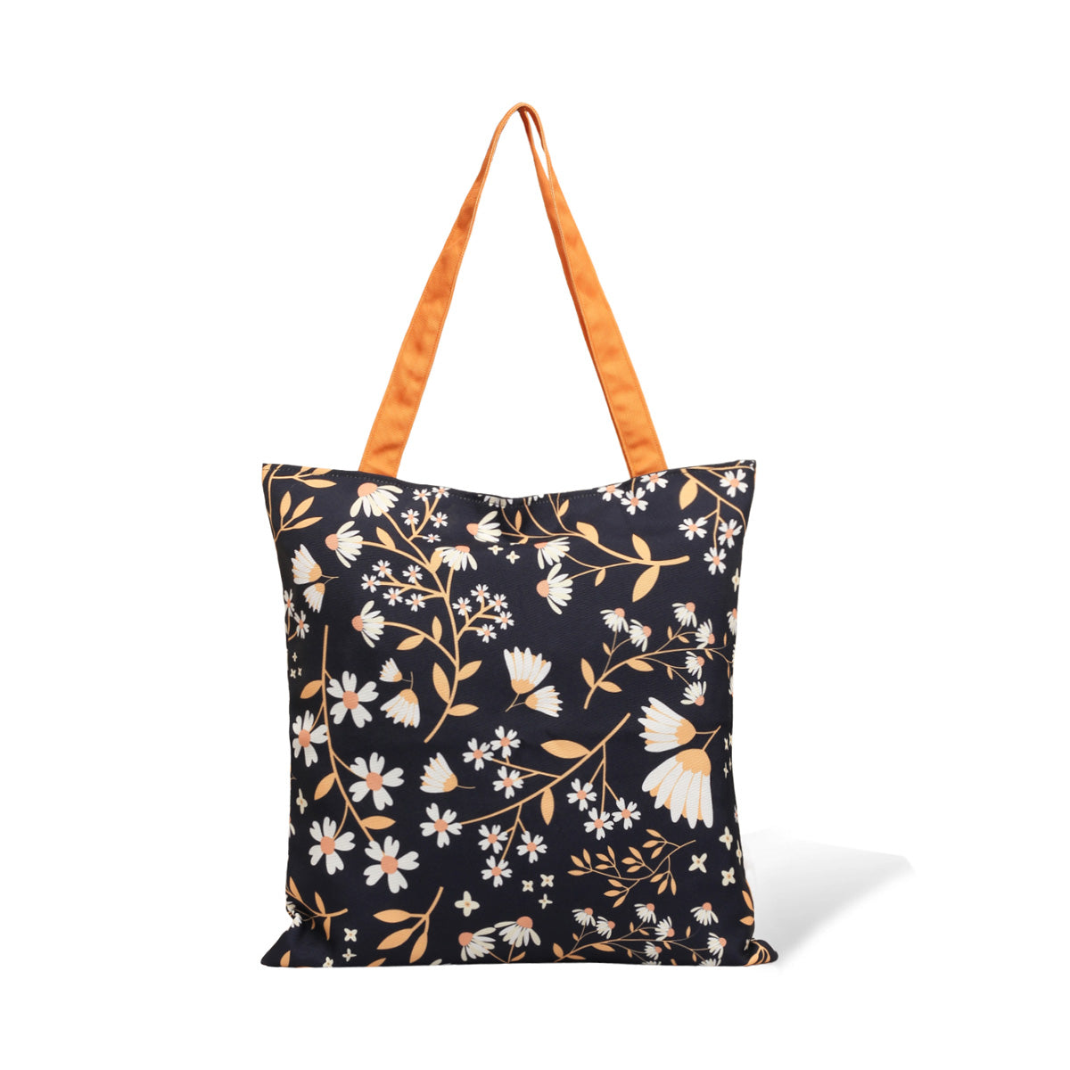 Midnight Garden Cotton Canvas Tote Bags 4