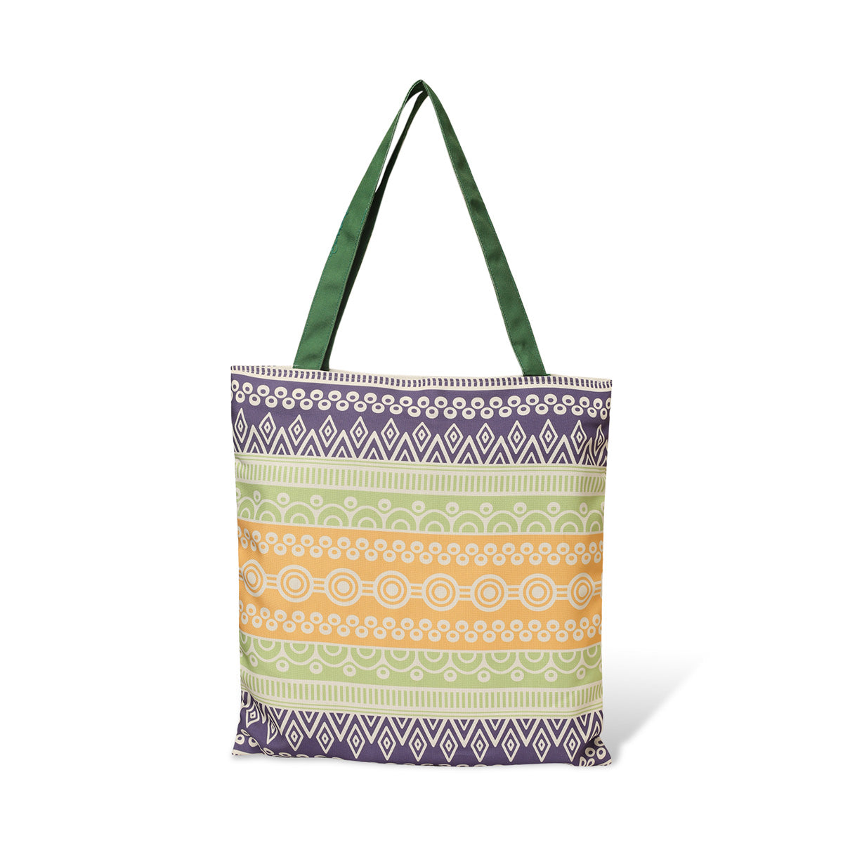 Aztec Art Cotton Canvas Tote Bags 5