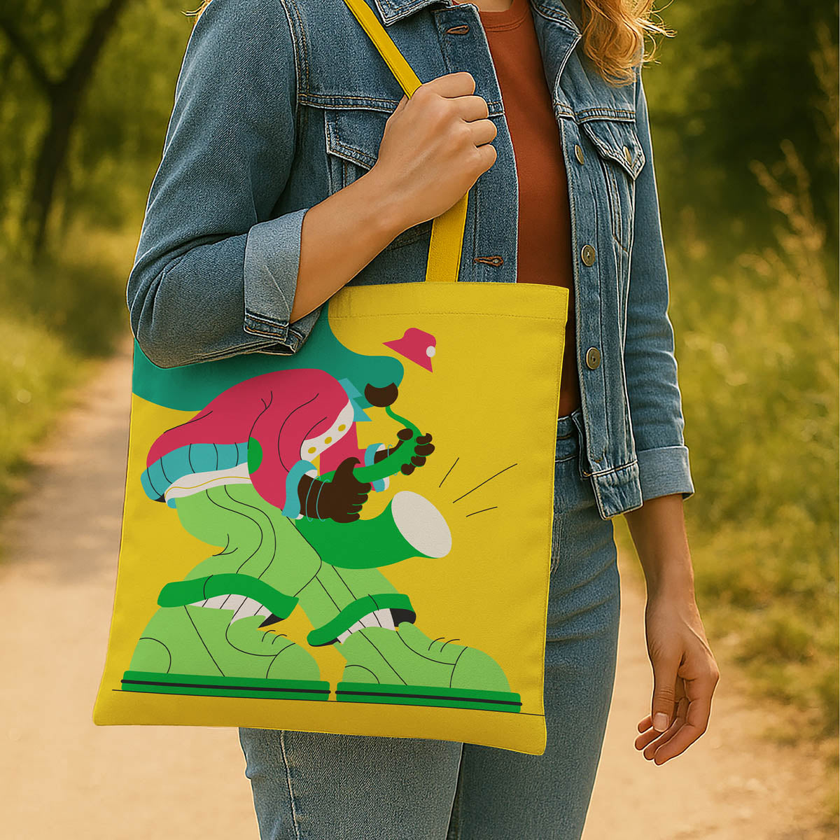 Music Canvas Tote Bag 2
