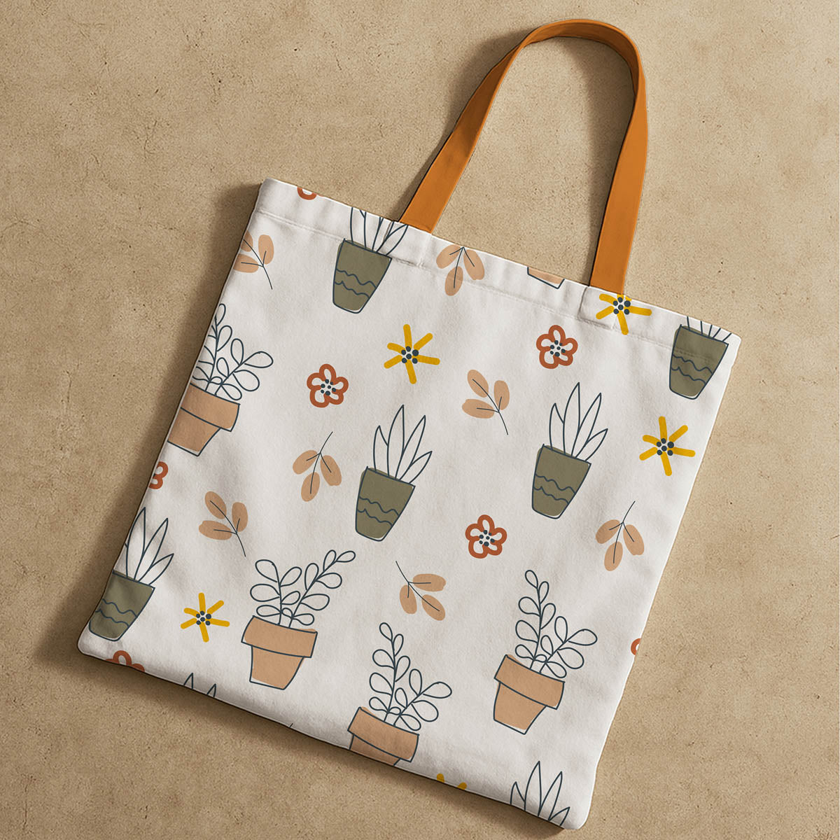 Cute Planters Canvas Tote Bag 3