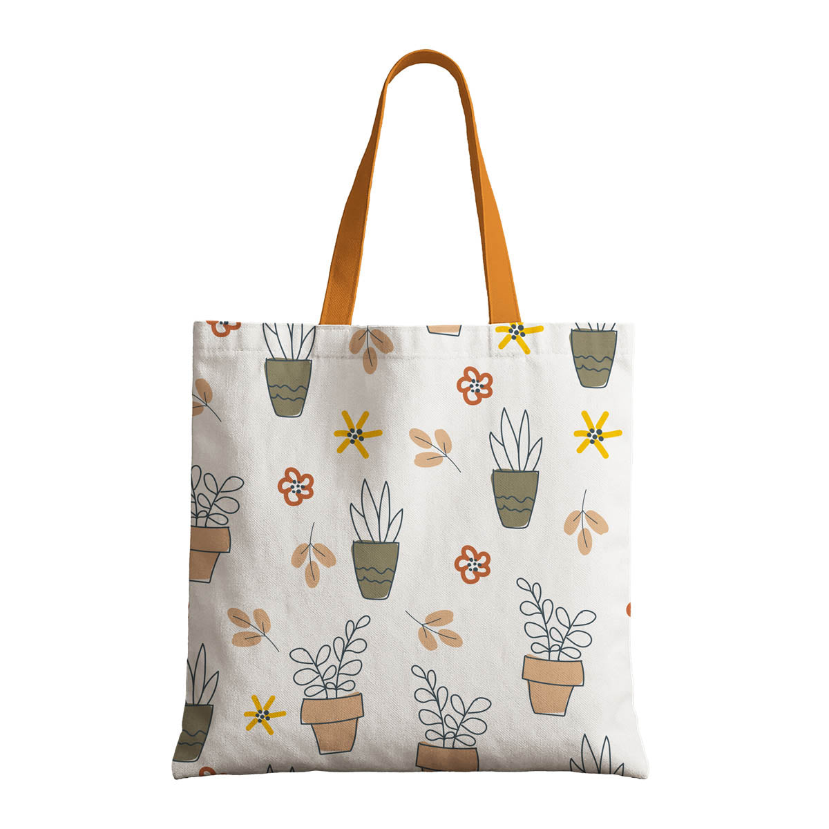 Cute Planters Canvas Tote Bag 5