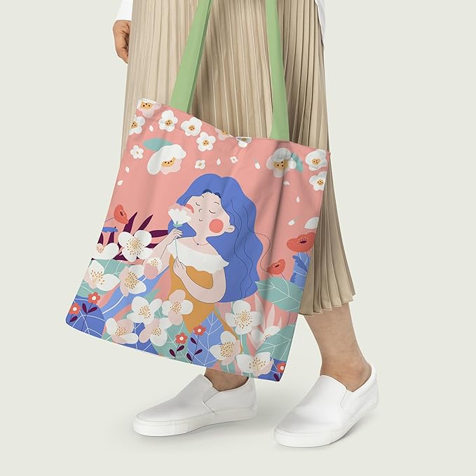 Fairy Garden Canvas Tote Bag 4