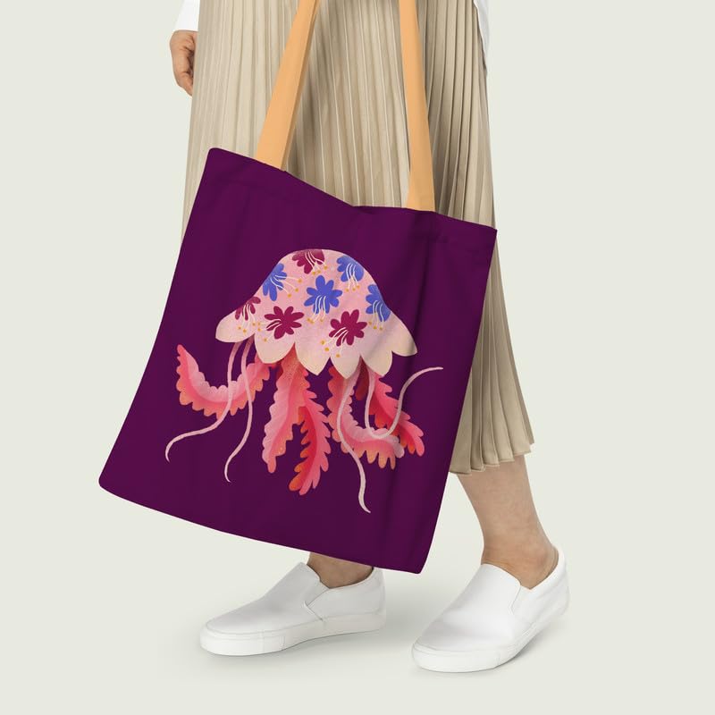 Jellyfish Art Tote Bag 4