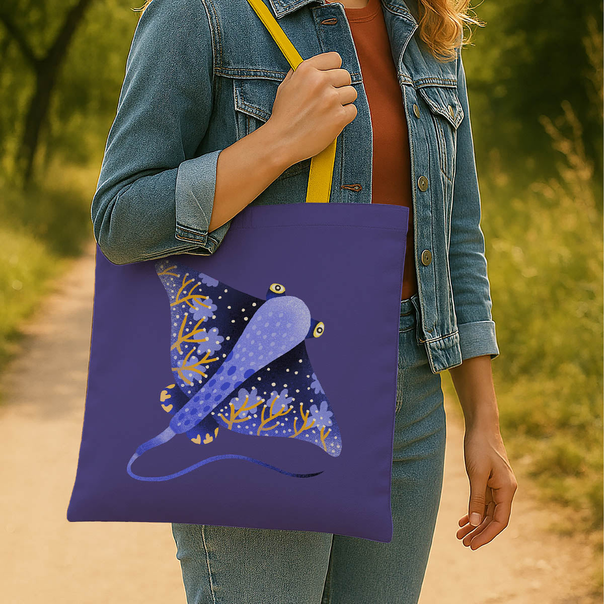 Sting Ray Tote Bag 2