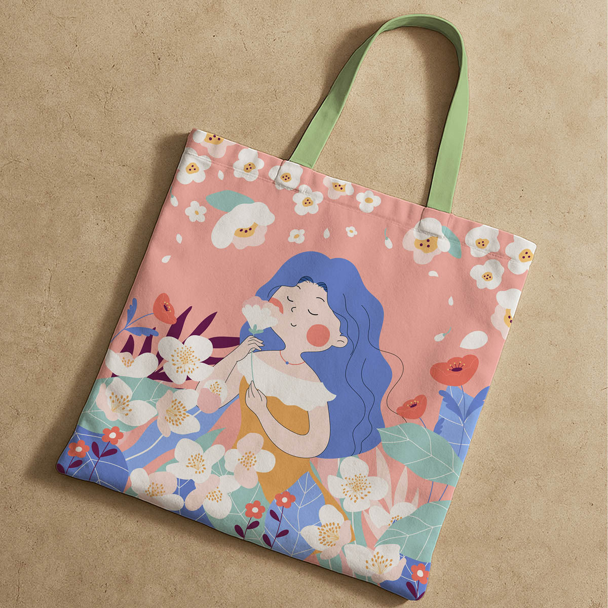 Fairy Garden Canvas Tote Bag 3