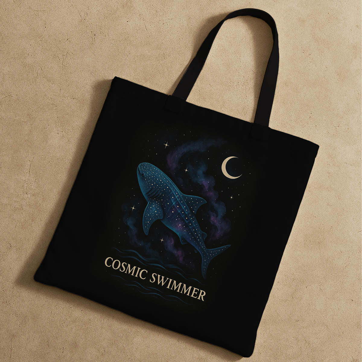 Cosmic Whaleshark Tote Bags 3
