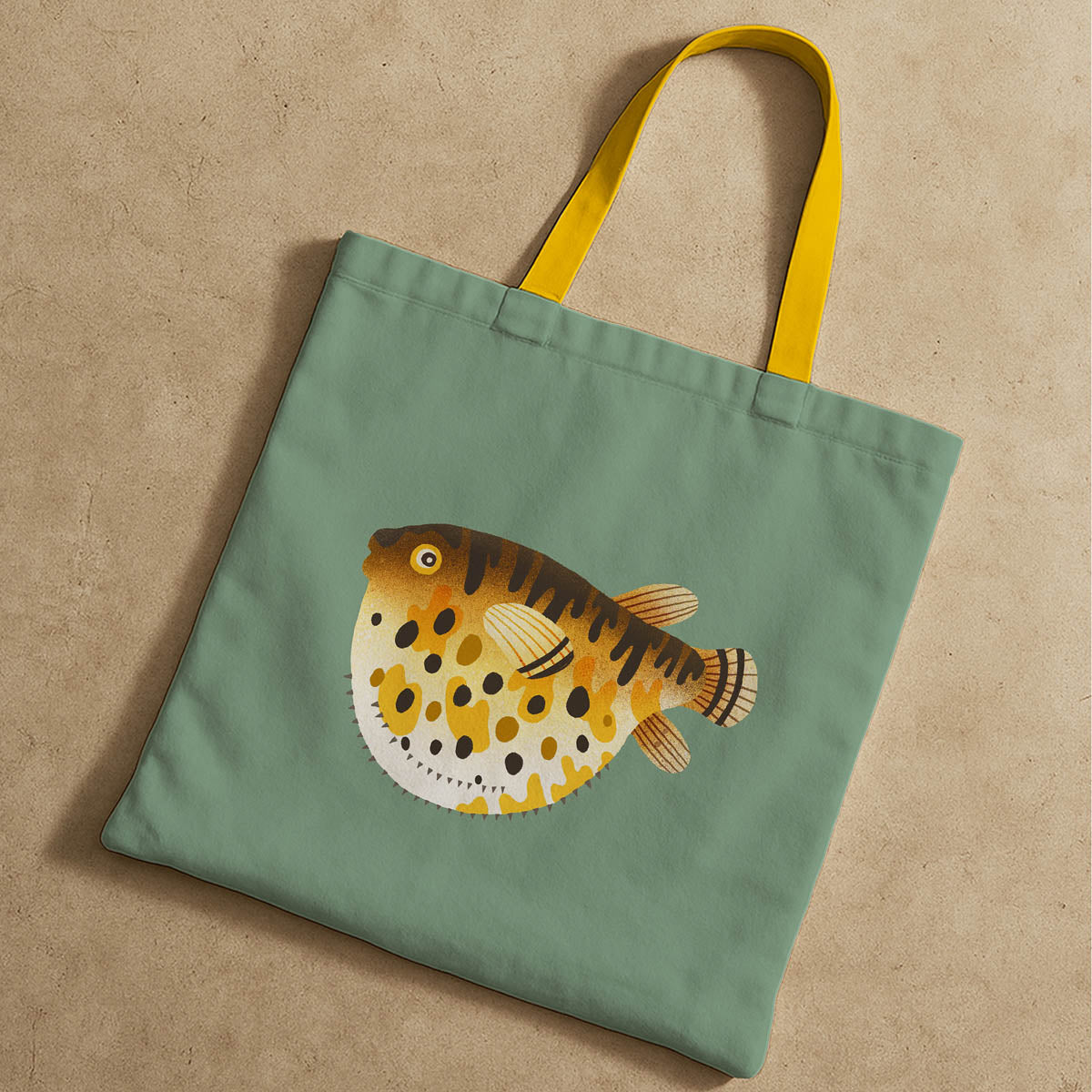 Pufferfish Tote Bag 3