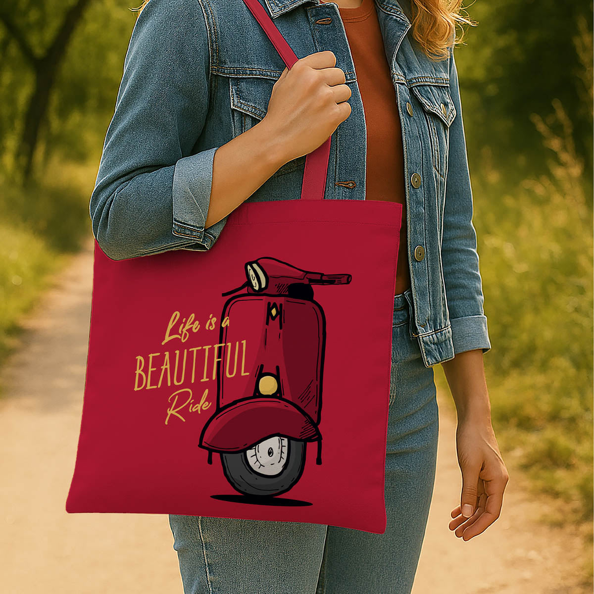Beautiful Ride Tote Bags 3