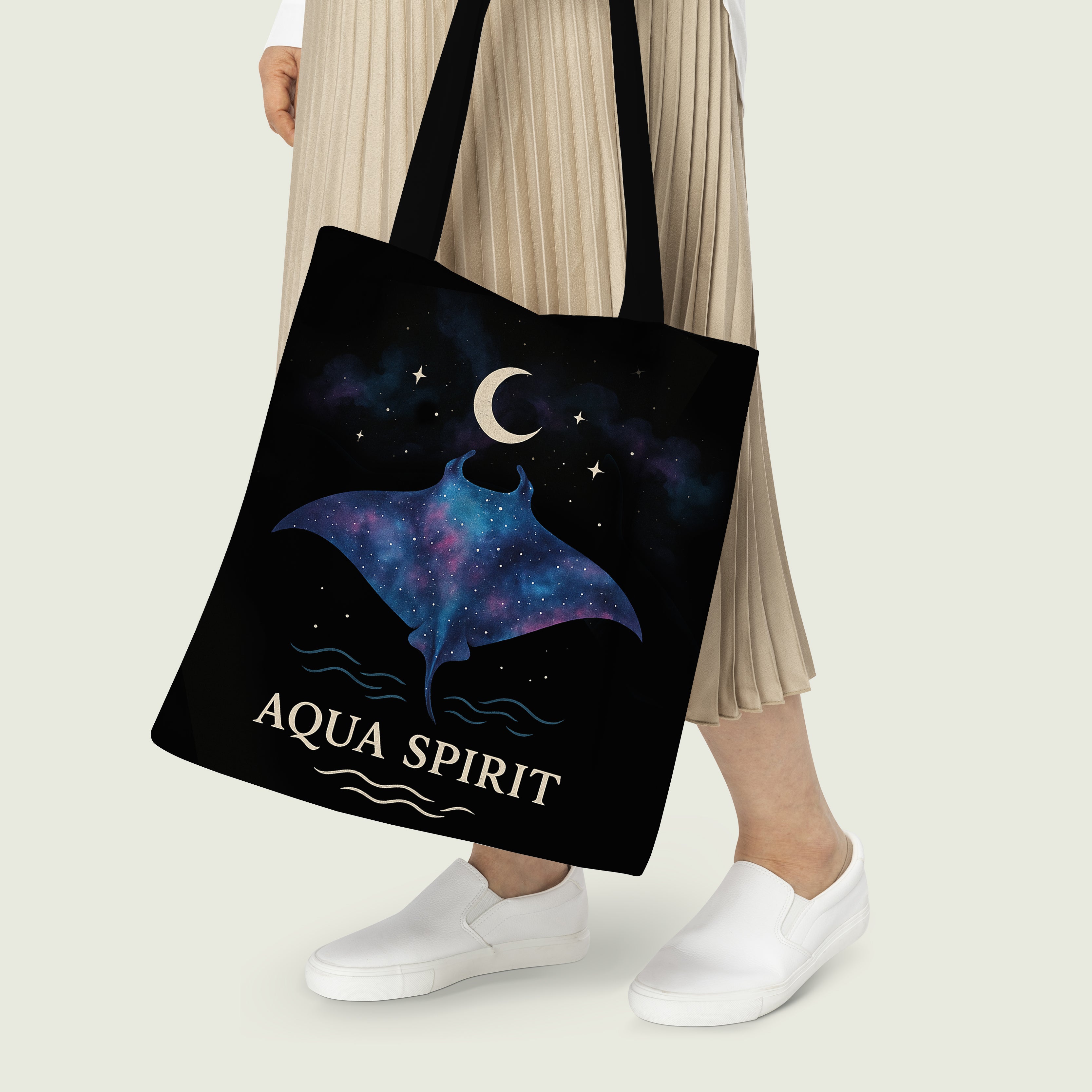 Manta Ray Tote Bags 4