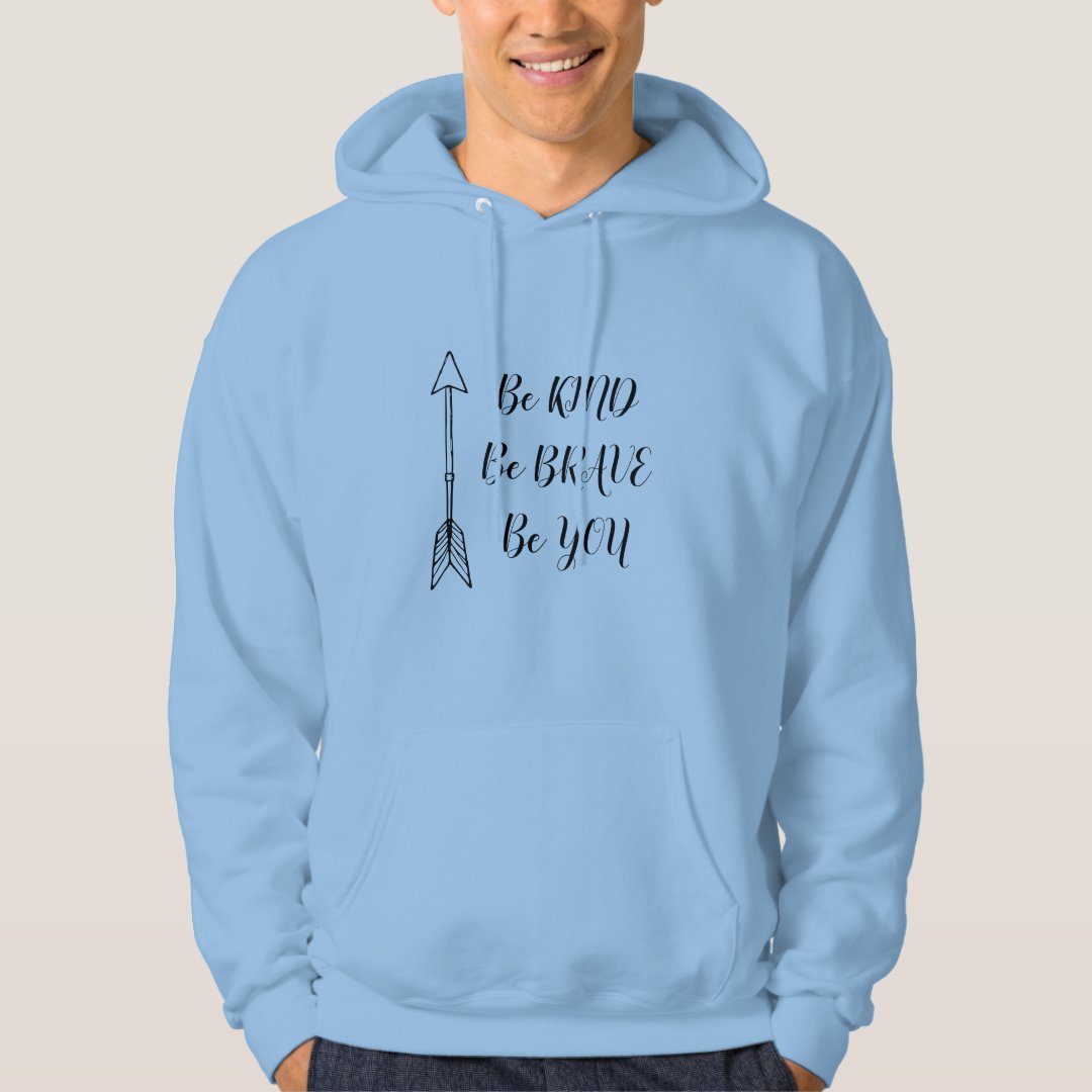 Typography men's Hoodie