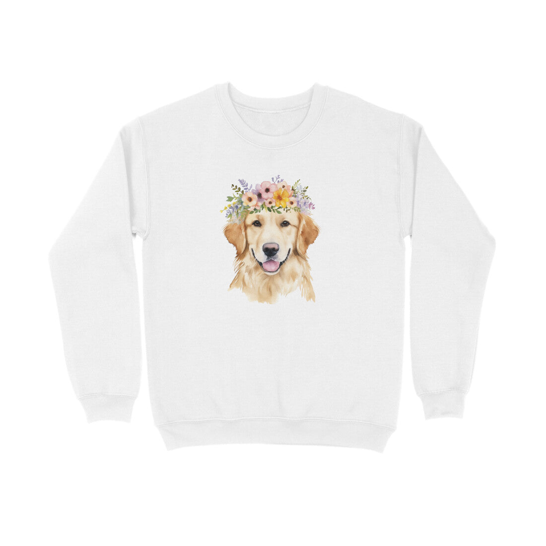 Sweatshirt (Men) - Golden Blooms (12 Colours) 2