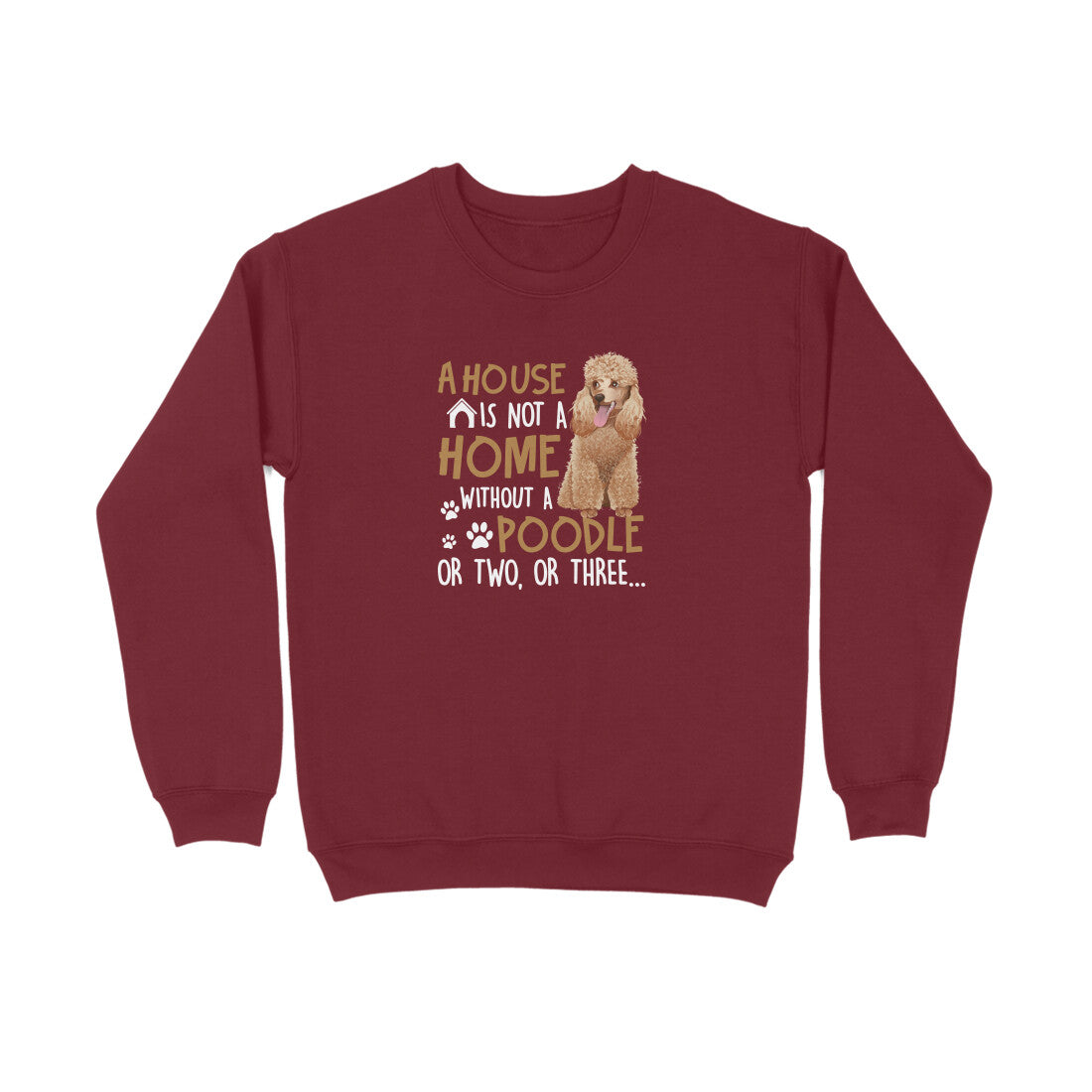 Sweatshirt (Men) - Poodle Doodle (4 Colours) 2