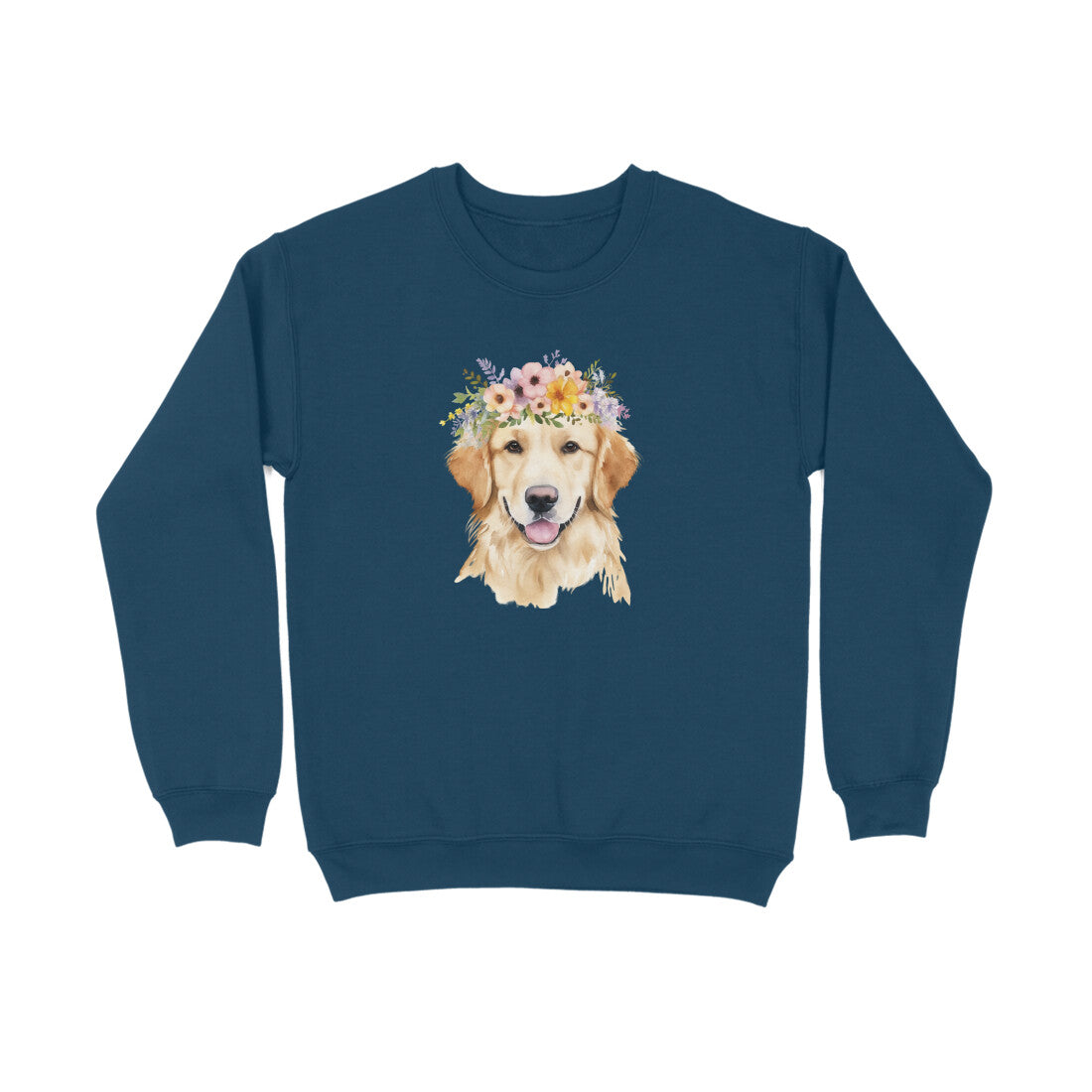 Sweatshirt (Men) - Golden Blooms (12 Colours) 1