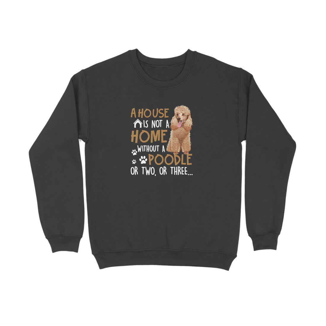 Sweatshirt (Men) - Poodle Doodle (4 Colours) 1