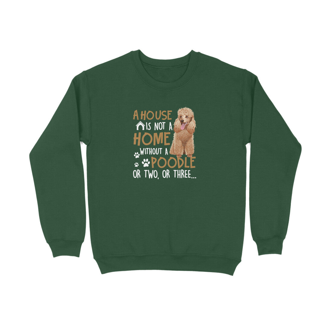 Sweatshirt (Men) - Poodle Doodle (4 Colours) 4