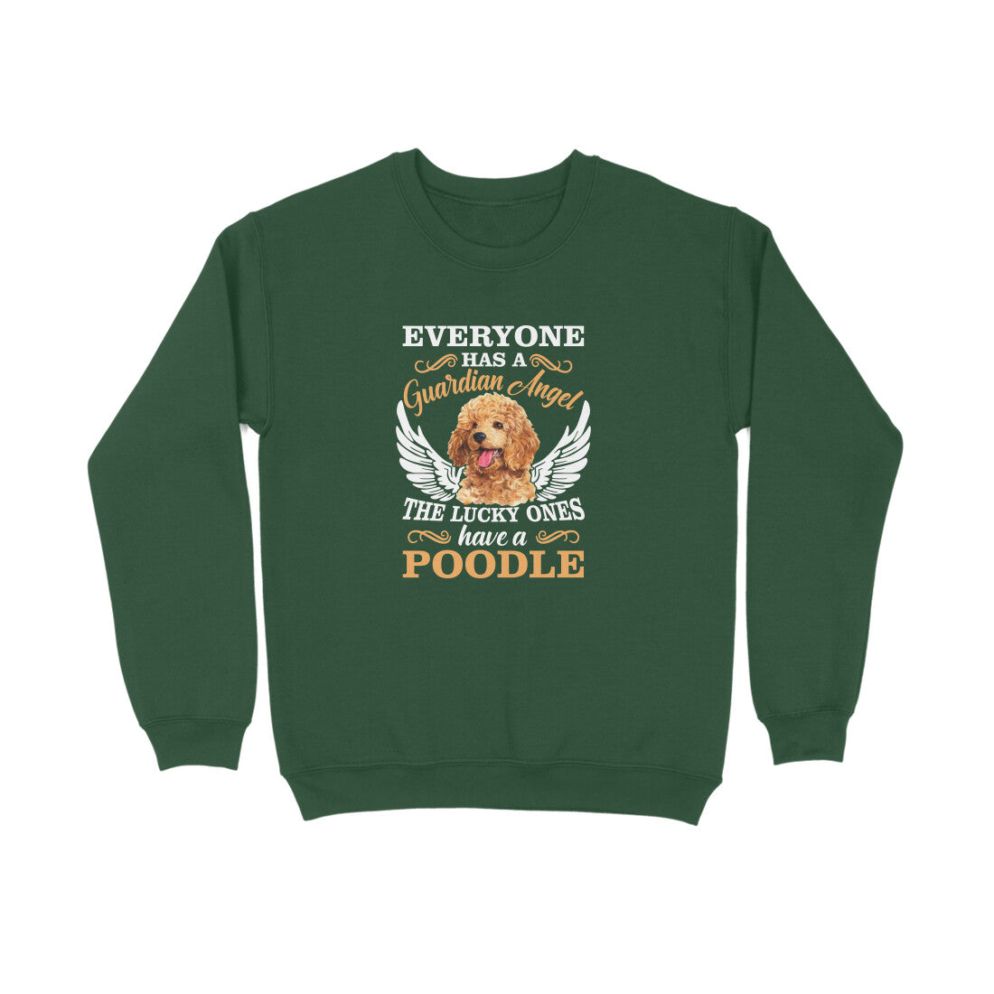 Sweatshirt (Men) - Angelic Poodle (4 Colours) 4