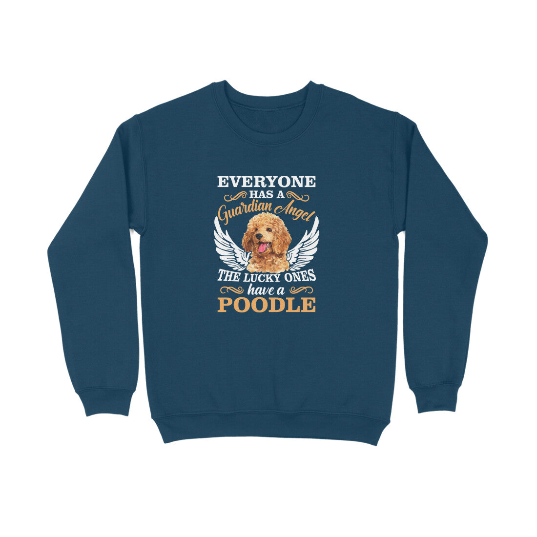 Sweatshirt (Men) - Angelic Poodle (4 Colours) 3