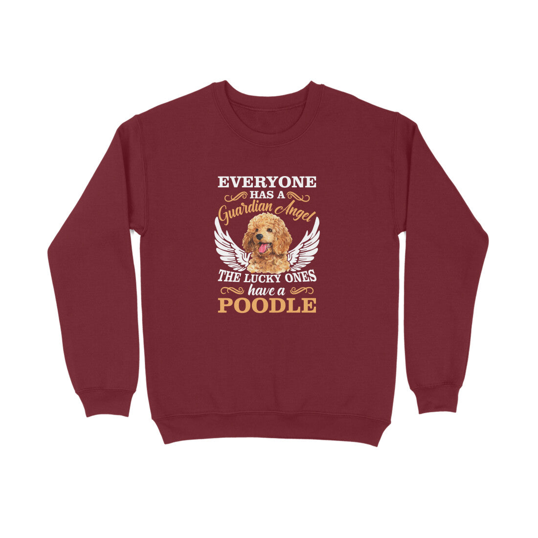 Sweatshirt (Men) - Angelic Poodle (4 Colours) 1