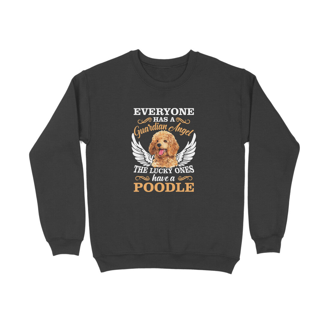 Sweatshirt (Men) - Angelic Poodle (4 Colours) 2