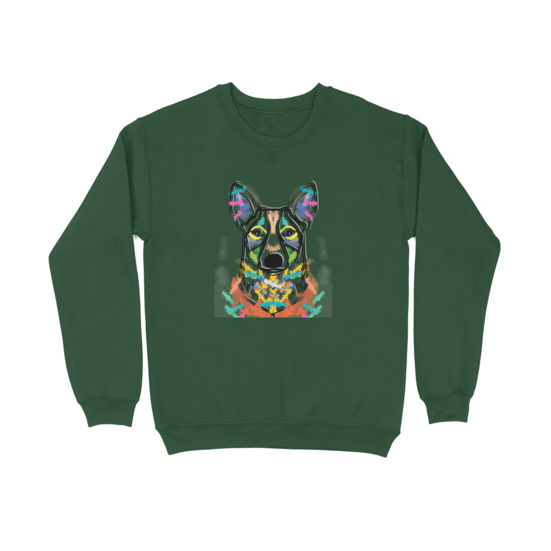 Sweatshirt (Men) - Happy Corgi (7 Colours) 5