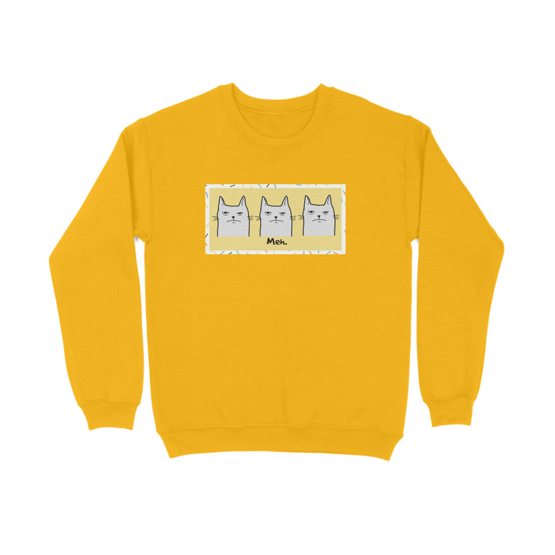 Sweatshirt (Men) - Meh Mondays (8 Colours) 1