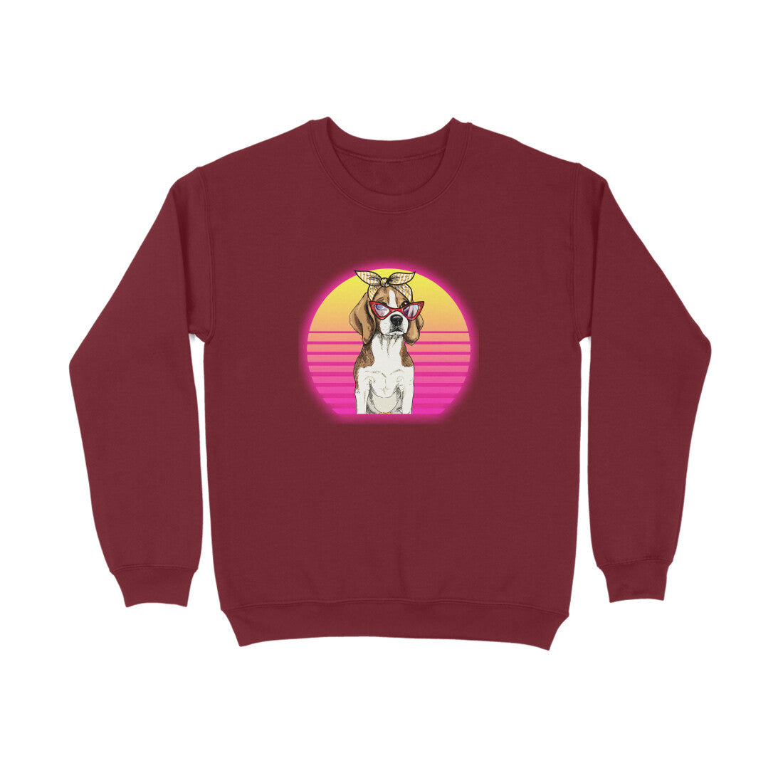 Sweatshirt (Men) - Lil Miss Beagle (8 Colours) 5