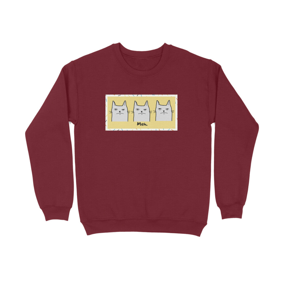 Sweatshirt (Men) - Meh Mondays (8 Colours) 5
