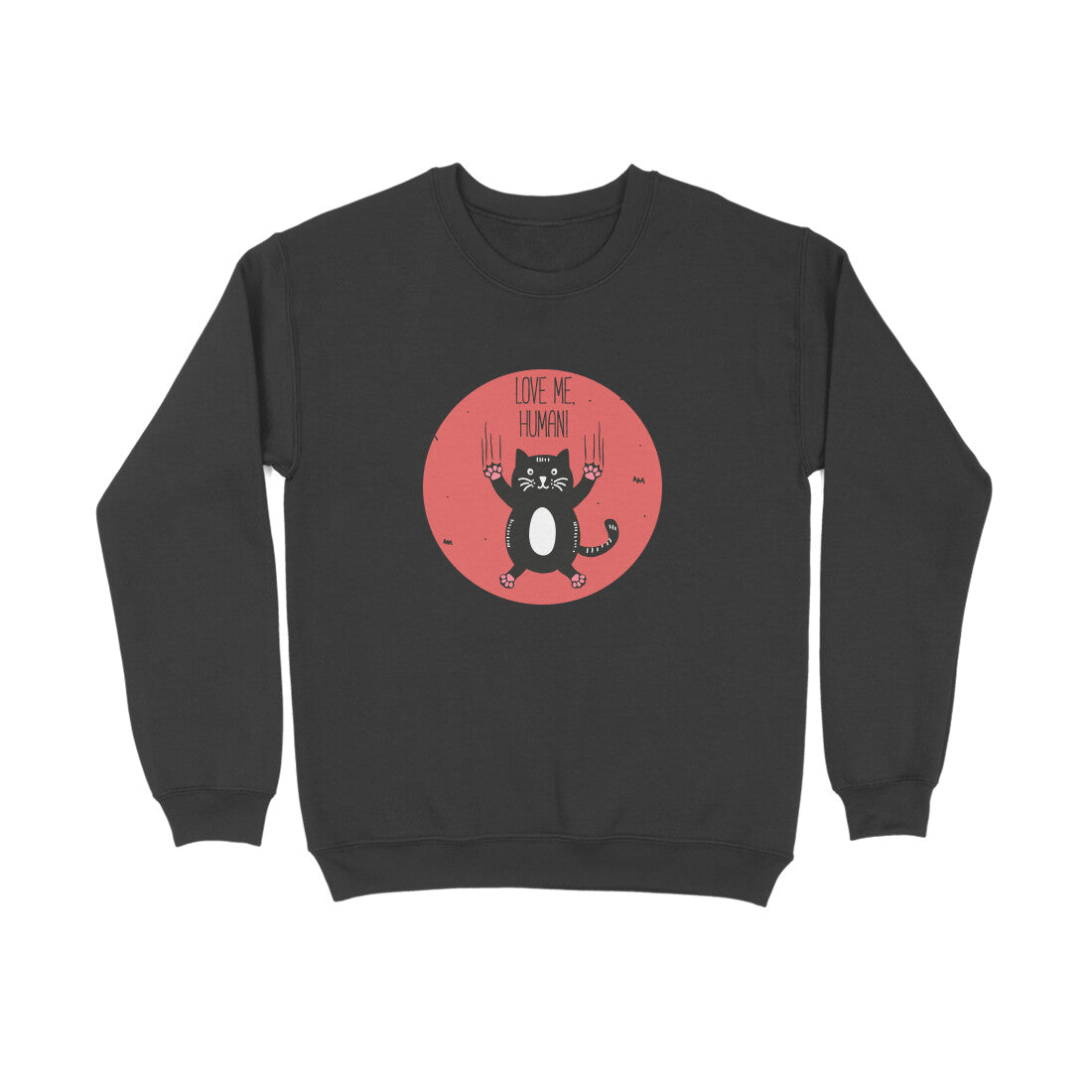 Sweatshirt (Men) - Love Me, Human (8 Colours) 1