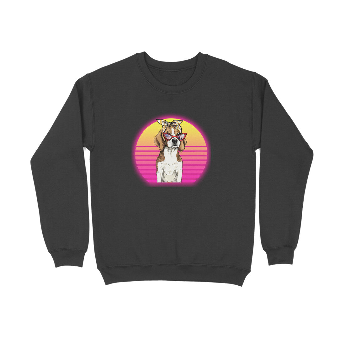 Sweatshirt (Men) - Lil Miss Beagle (8 Colours) 4