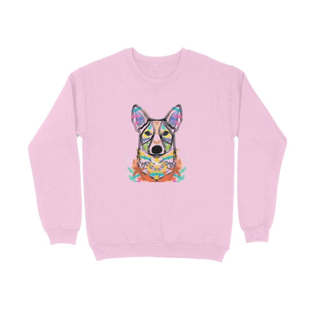 Sweatshirt (Men) - Happy Corgi (7 Colours) 2