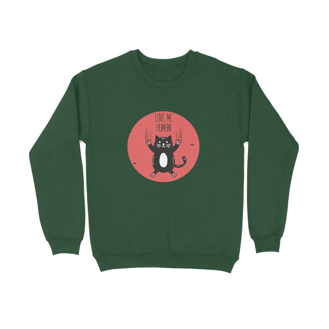 Sweatshirt (Men) - Love Me, Human (8 Colours) 5
