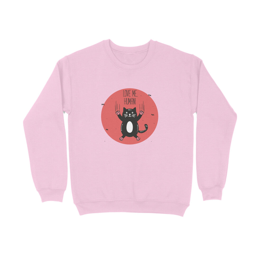 Sweatshirt (Men) - Love Me, Human (8 Colours) 2