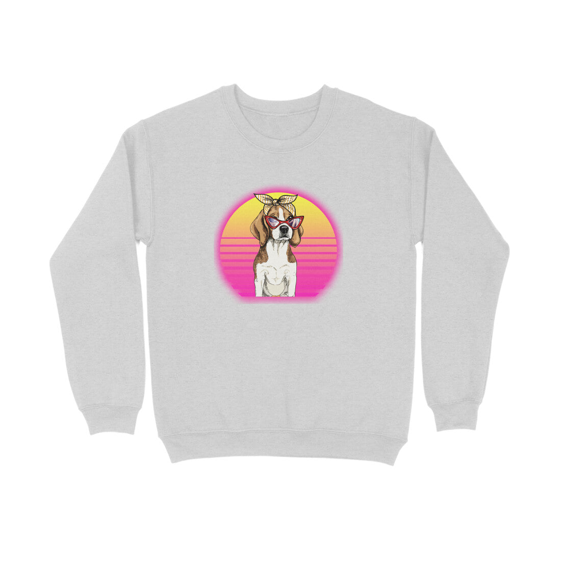 Sweatshirt (Men) - Lil Miss Beagle (8 Colours) 3