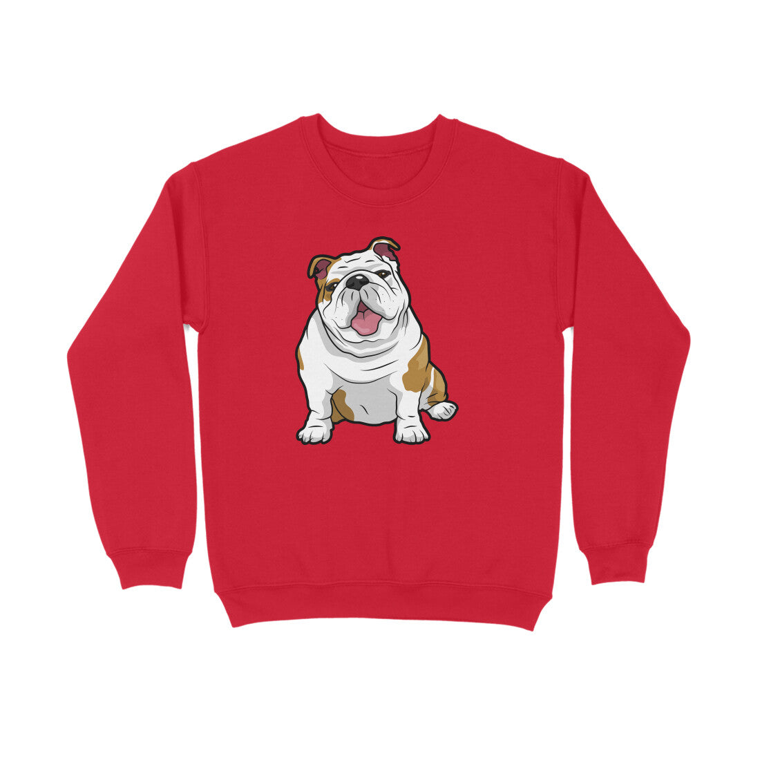 Sweatshirt (Men) - Wringkly Sprinkly Bulldog (8 Colours) 1
