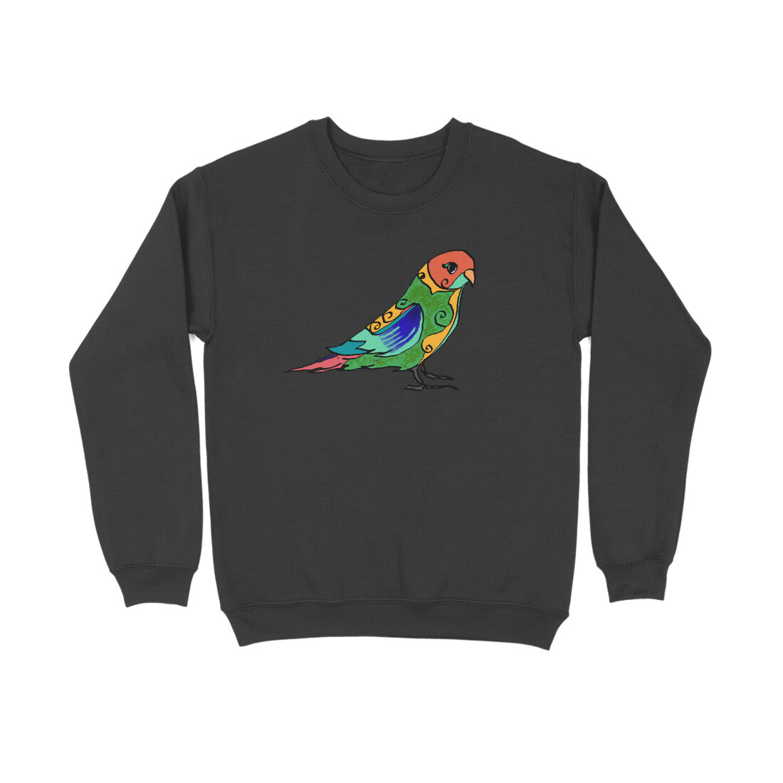 Sweatshirt (Men) - Pretty Jandaya Parakeet (8 Colours) 4