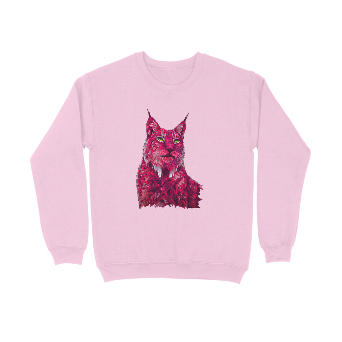 Sweatshirt (Men) - Roar Of The Fuchsia Lion (6 Colours) 2