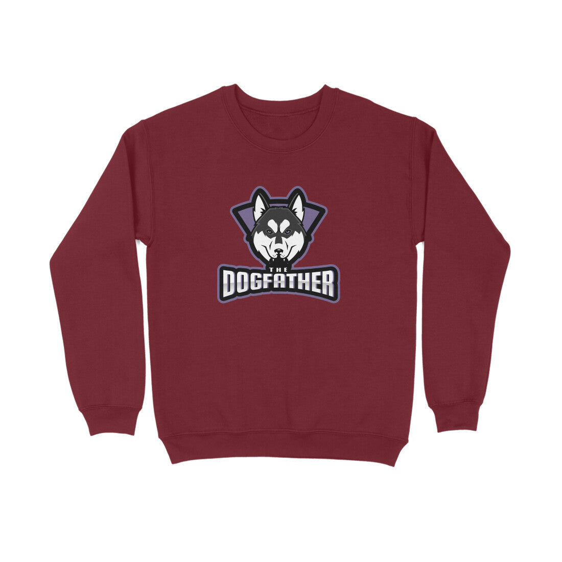 Sweatshirt (Men) - The Dogfather Husky (8 Colours) 4