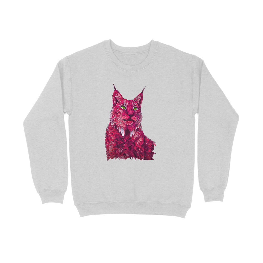 Sweatshirt (Men) - Roar Of The Fuchsia Lion (6 Colours) 1