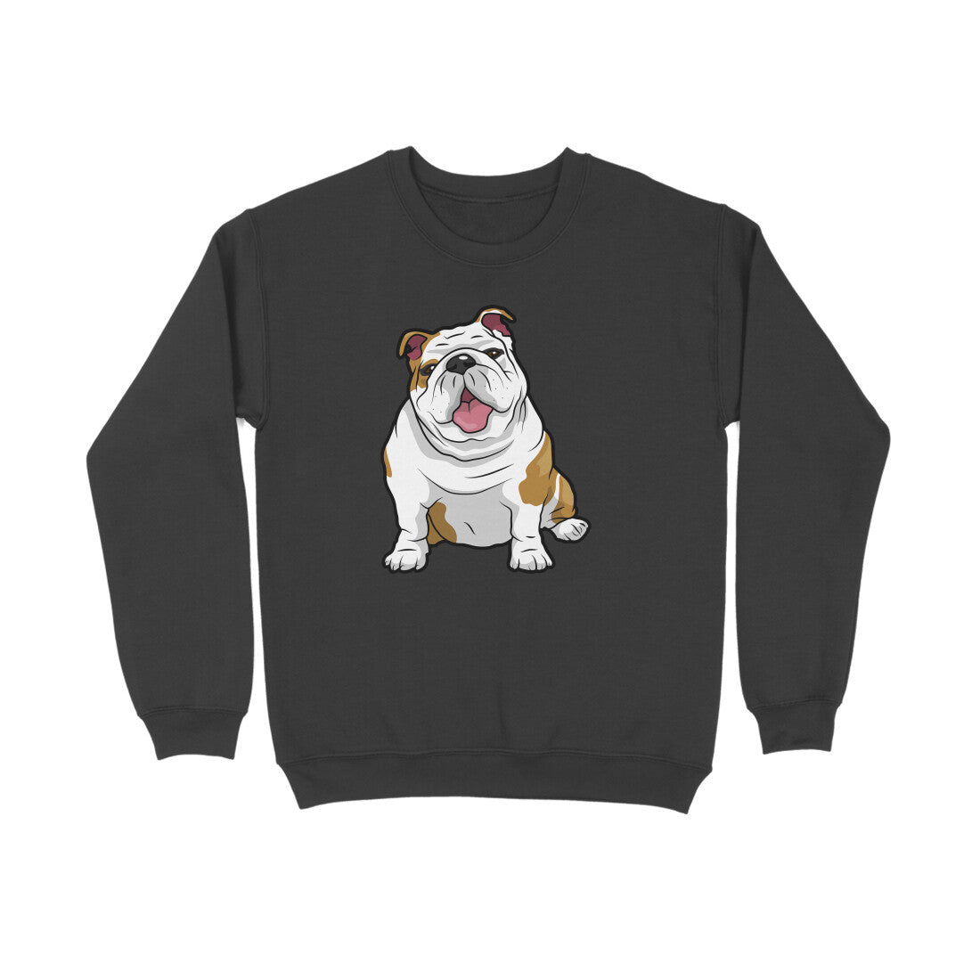 Sweatshirt (Men) - Wringkly Sprinkly Bulldog (8 Colours) 4