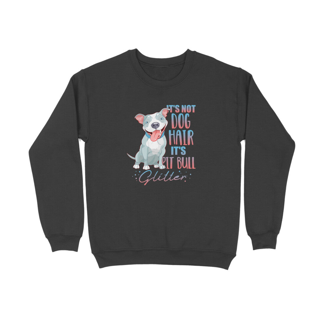 Sweatshirt (Men) - Pitbull Glitter (4 Colours) 3