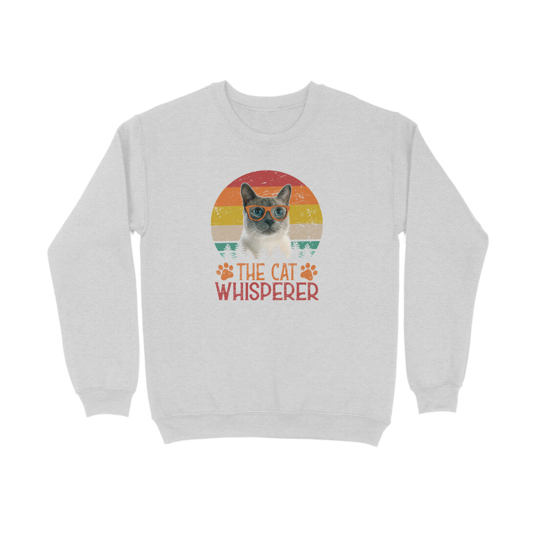 Sweatshirt (Men) - The Cat Whisperer (4 Colours) 3