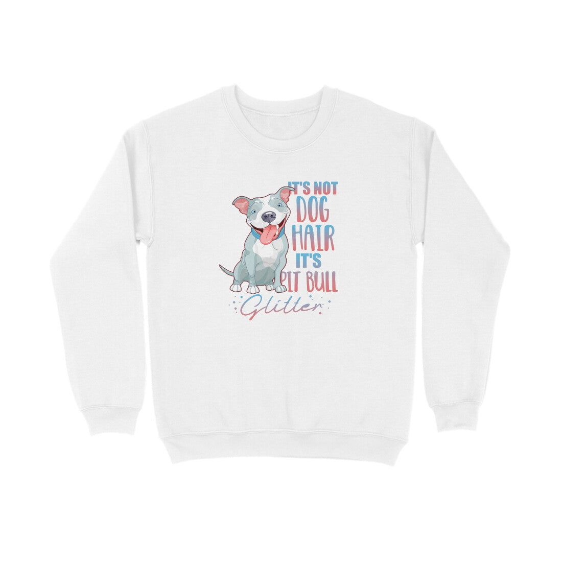 Sweatshirt (Men) - Pitbull Glitter (4 Colours) 4