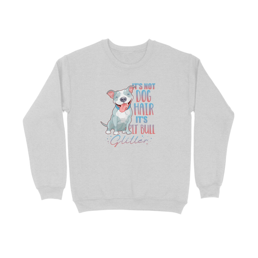 Sweatshirt (Men) - Pitbull Glitter (4 Colours) 2