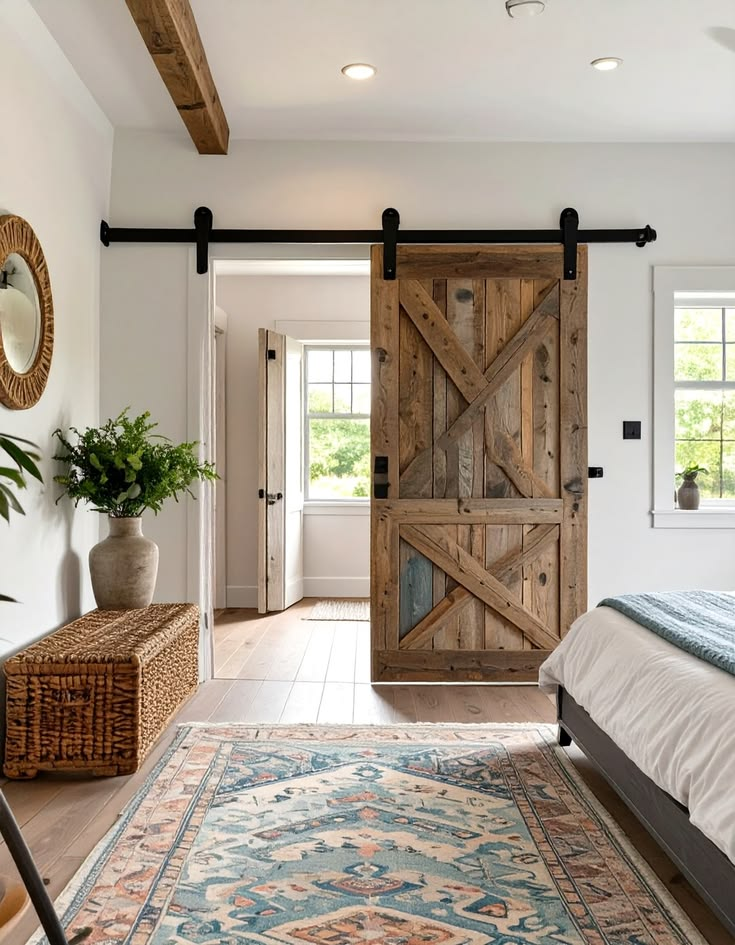Install a Rustic Sliding Barn Door
