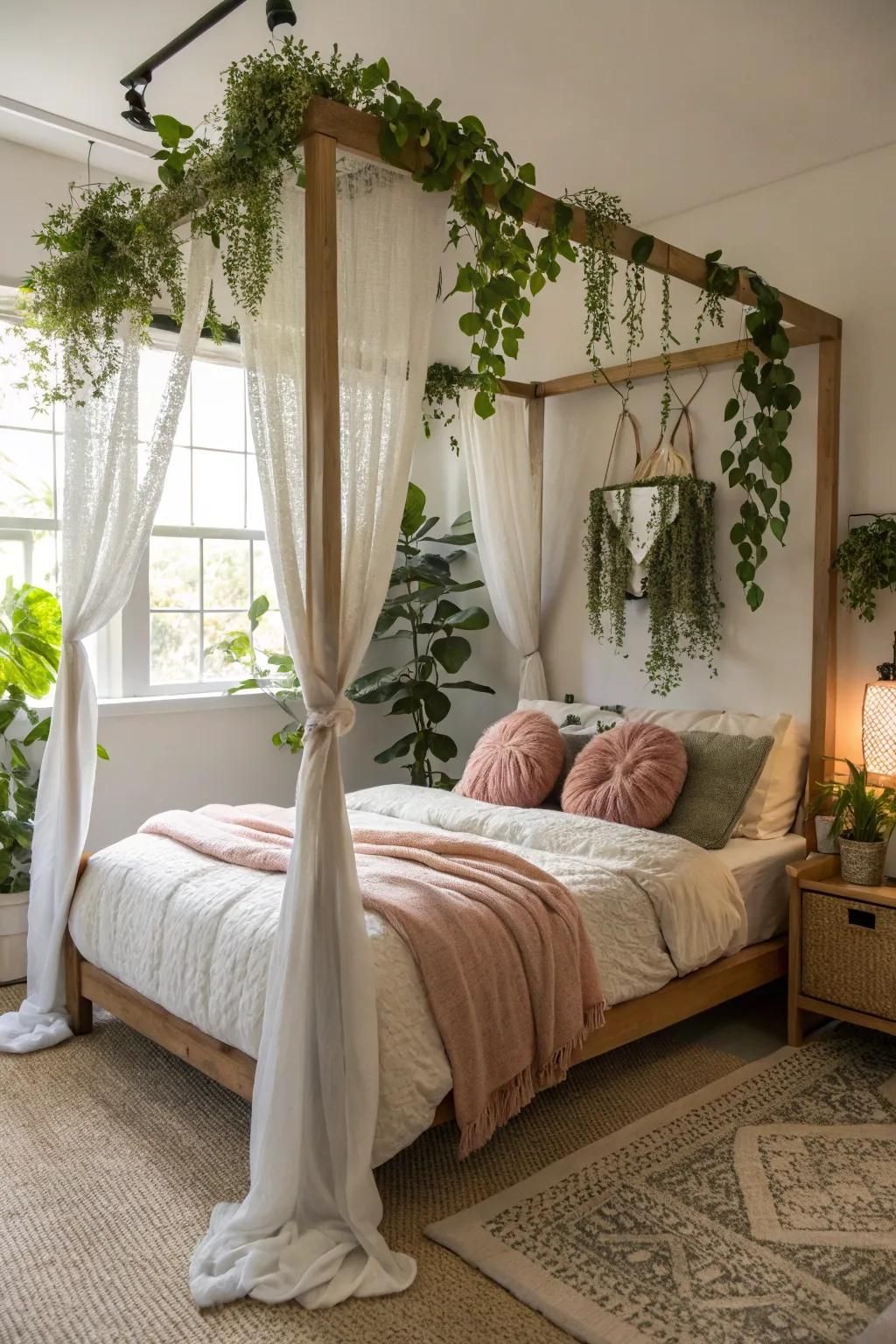 Invest in a Wrought Iron or Canopy Bed