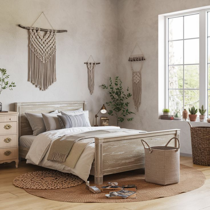 Boho Farmhouse Bedroom Ideas