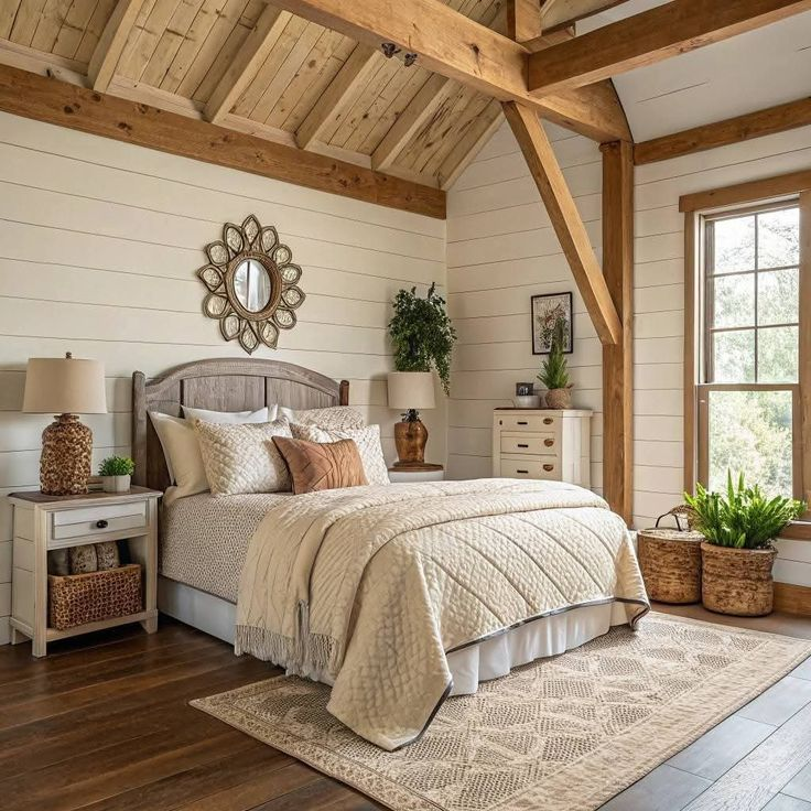 Traditional Country Farmhouse Bedroom Ideas