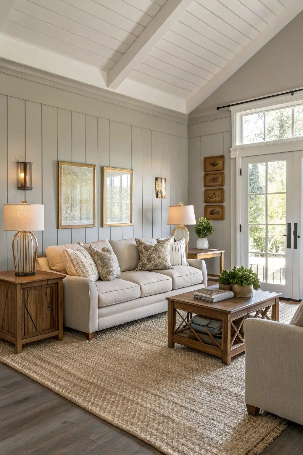 The Core Elements of Farmhouse Style Living Rooms
